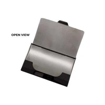 Buy Black Metal Finish Premium Card Holder in bulk for Corporate Gifting | Corporate Gyft