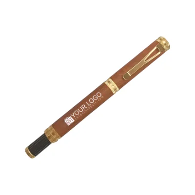 Buy Wooden Barrel Metal Pen in bulk for Corporate Gifting | Corporate Gyft