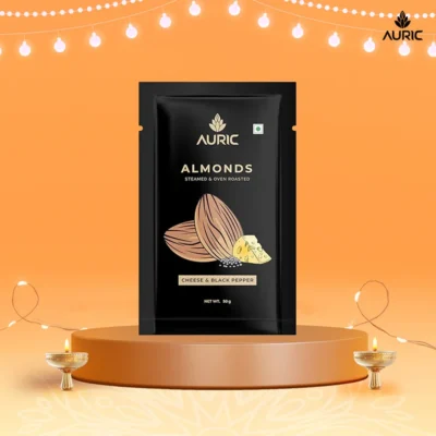 Buy Nutty Aura Diwali Gift Box in bulk for Corporate Gifting | Corporate Gyft