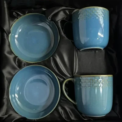 Buy Cerulume Tea Gift Set - Blue in bulk for Corporate Gifting | Corporate Gyft