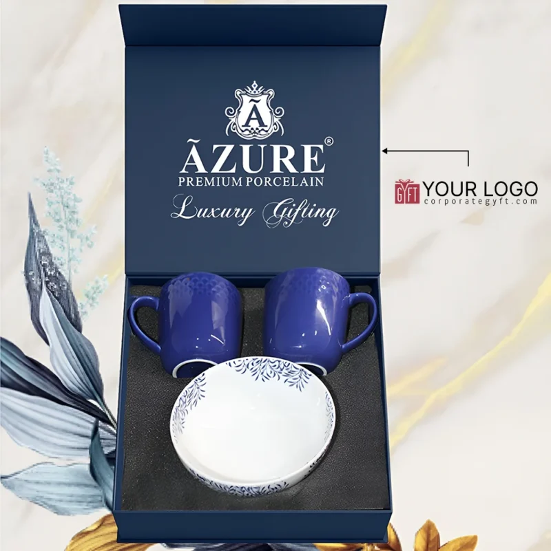 Buy Cobalt Dawn Breakfast Gift Set in bulk for Corporate Gifting | Corporate Gyft