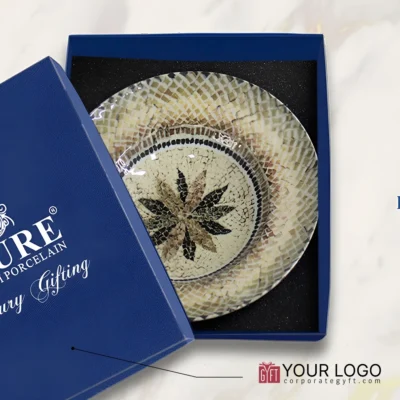 Buy Cobalt Leaf Pasta Gift Set in bulk for Corporate Gifting | Corporate Gyft