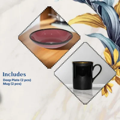 Buy Rose Shadow Breakfast Gift Set in bulk for Corporate Gifting | Corporate Gyft