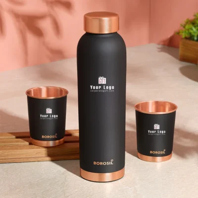 Buy Borosil Copper Hydration Gift Set in bulk for Corporate Gifting | Corporate Gyft