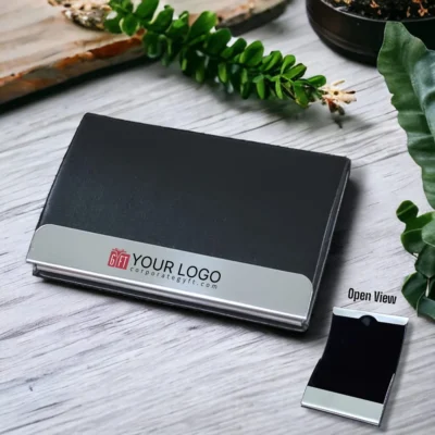 Buy RFID-Protected Metal Card Holder in bulk for Corporate Gifting | Corporate Gyft