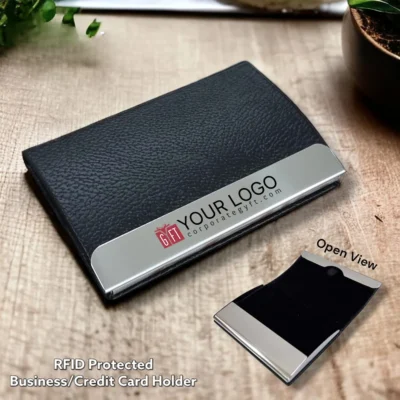 Buy RFID Protected Business Card Holder in bulk for Corporate Gifting | Corporate Gyft