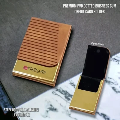 Buy Premium PVD Coated Card Holder in bulk for Corporate Gifting | Corporate Gyft