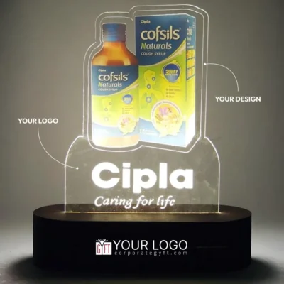 Buy Illuminated Soft-Glow Acrylic Branding Display in bulk for Corporate Gifting | Corporate Gyft