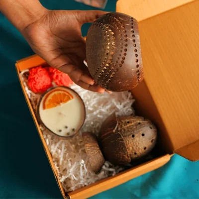 Buy Eco-friendly Coconutty Diwali Gift Set in bulk for Corporate Gifting | Corporate Gyft
