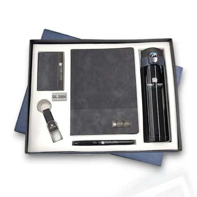 Buy Midnight Black 5-in-1 Welcome Kit in bulk for Corporate Gifting | Corporate Gyft