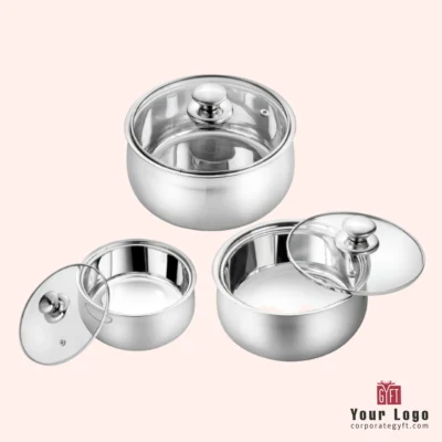 Buy 3-in-1 Premium Casseroles Gift Set in bulk for Corporate Gifting | Corporate Gyft