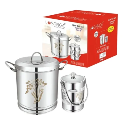 Buy Grain Storage Container with Handle – 2 Pieces in bulk for Corporate Gifting | Corporate Gyft