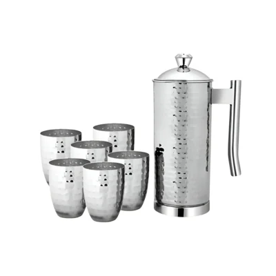 Buy Stainless Steel Drinkware Set - 7 Pieces in bulk for Corporate Gifting | Corporate Gyft