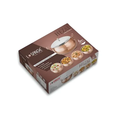 Buy 5-Piece Copper-Finish Cook and Serve Set in bulk for Corporate Gifting | Corporate Gyft