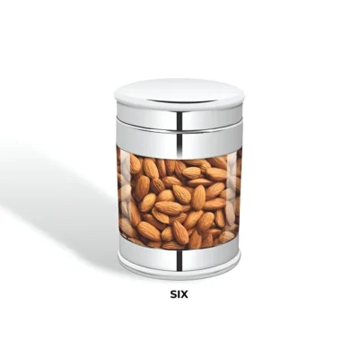 Buy See-Through Modern Canister Set - 7 Pieces in bulk for Corporate Gifting | Corporate Gyft