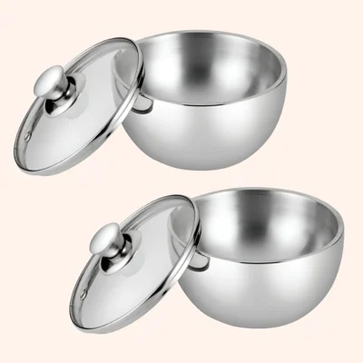 Buy Insulated Kitchen Bowl Set - 2 Pieces in bulk for Corporate Gifting | Corporate Gyft