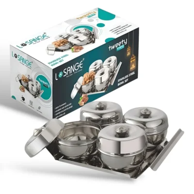 Buy Complete 5-Piece Serving Bowl and Tray Set in bulk for Corporate Gifting | Corporate Gyft
