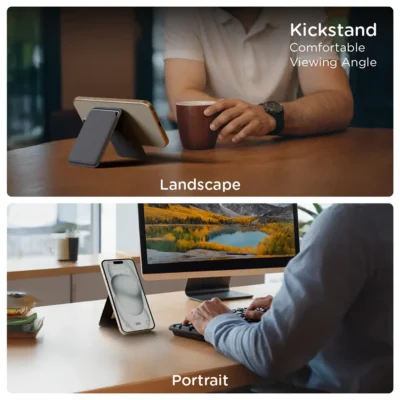 Buy Magnetic Wallet with Kickstand in bulk for Corporate Gifting | Corporate Gyft