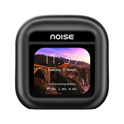 Buy Noise Smart Wireless Earbuds - Metallic Black in bulk for Corporate Gifting | Corporate Gyft