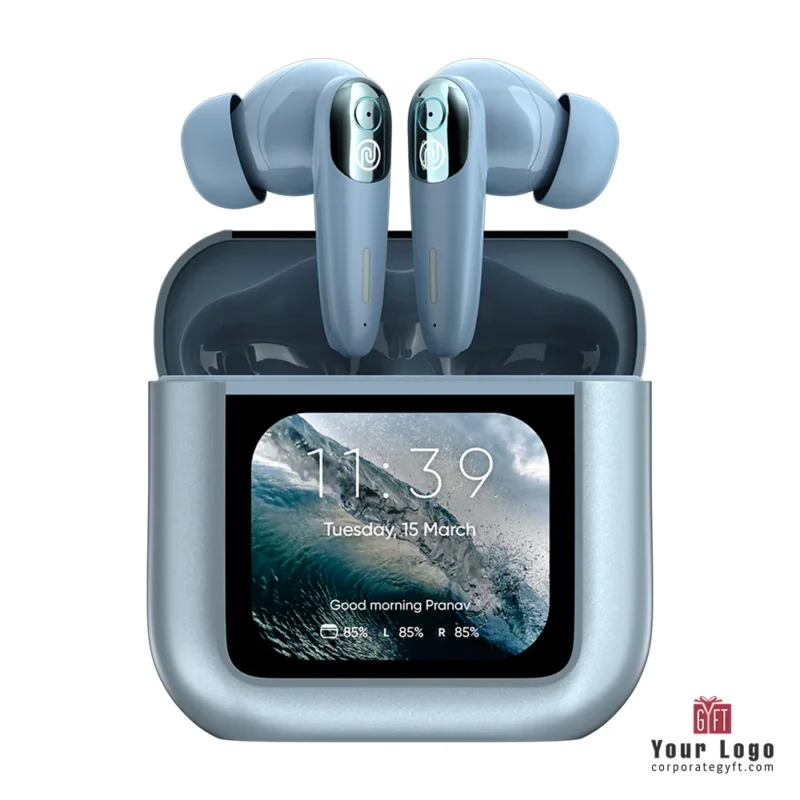 Buy Noise Smart Wireless Earbuds - Metallic Blue in bulk for Corporate Gifting | Corporate Gyft