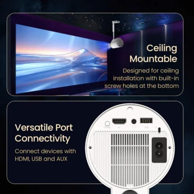 Buy Portronics LED Projector with Built-in Stand in bulk for Corporate Gifting | Corporate Gyft