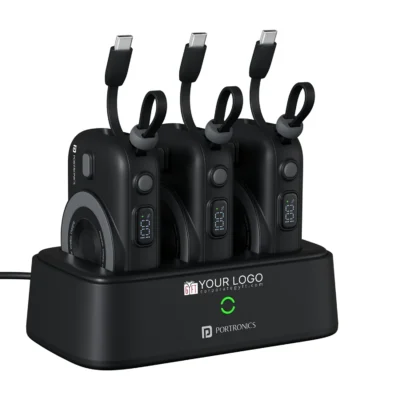 Buy Portronics Magnetic Wireless Power Bank in bulk for Corporate Gifting | Corporate Gyft