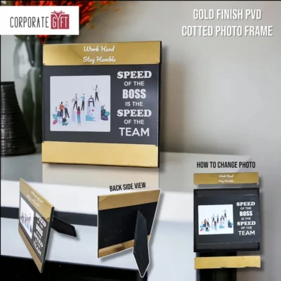 Buy Photo Frame cum Certificate Holder - Gold in bulk for Corporate Gifting | Corporate Gyft