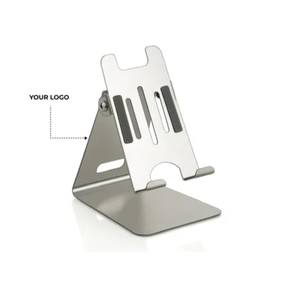 Buy Stainless Steel CRC Mobile Stand with Mirror Finish in bulk for Corporate Gifting | Corporate Gyft