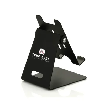 Buy Black CRC Mobile Stand with Mirror Finish in bulk for Corporate Gifting | Corporate Gyft