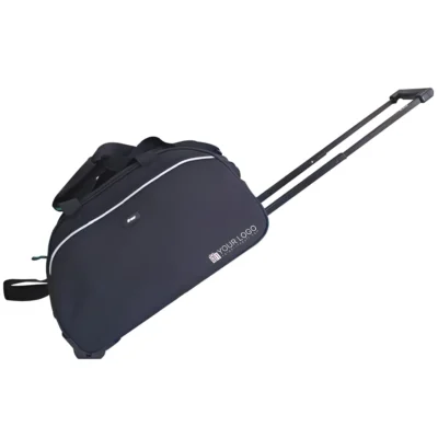 Buy VIP Trolley Duffle Bag - Navy Blue in bulk for Corporate Gifting | Corporate Gyft