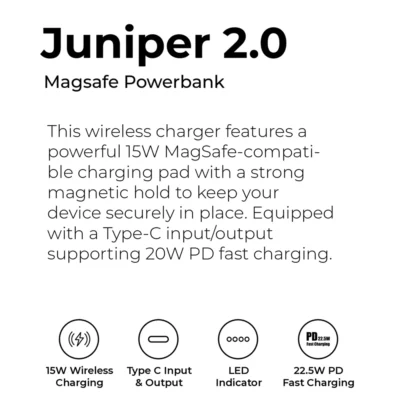 Buy MagSafe Powerbank with LED Display in bulk for Corporate Gifting | Corporate Gyft