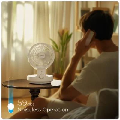 Buy Xech Airwave Foldable Oscillating Table Fan in bulk for Corporate Gifting | Corporate Gyft