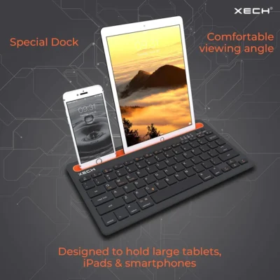 Buy Xech Wireless Double Channel Keyboard in bulk for Corporate Gifting | Corporate Gyft