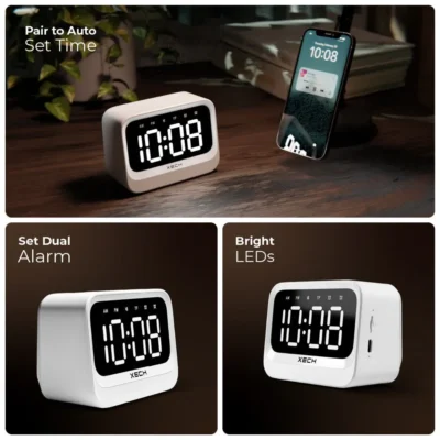 Buy Xech Eon Clock Speaker in bulk for Corporate Gifting | Corporate Gyft