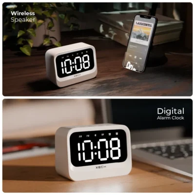 Buy Xech Eon Clock Speaker in bulk for Corporate Gifting | Corporate Gyft