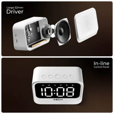 Buy Xech Eon Clock Speaker in bulk for Corporate Gifting | Corporate Gyft