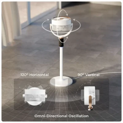 Buy Xech Gusto Remote-Controlled Air Circulator in bulk for Corporate Gifting | Corporate Gyft