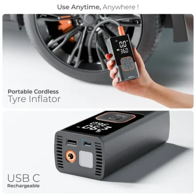 Buy XECH Inflate Digital Cordless Pump in bulk for Corporate Gifting | Corporate Gyft