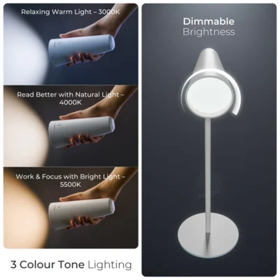Buy Xech Magneto 5-in-1 Magnetic Lamp - White in bulk for Corporate Gifting | Corporate Gyft