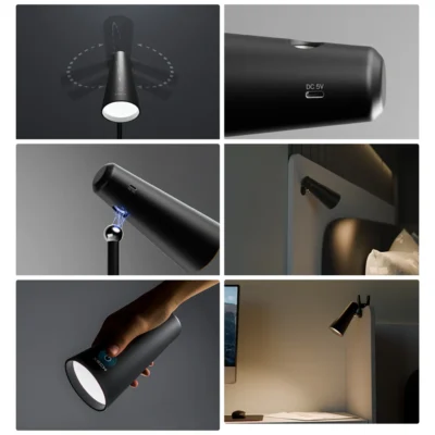 Buy Xech Magneto 5-in-1 Magnetic Lamp - Black in bulk for Corporate Gifting | Corporate Gyft