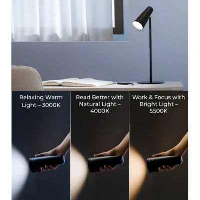 Buy Xech Magneto 5-in-1 Magnetic Lamp - Black in bulk for Corporate Gifting | Corporate Gyft