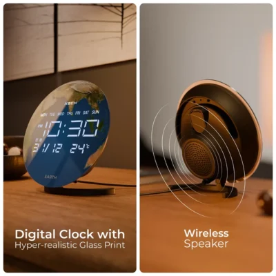 Buy XECH Solaris X – Smart Audio Clock in bulk for Corporate Gifting | Corporate Gyft