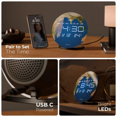 Buy XECH Solaris X – Smart Audio Clock in bulk for Corporate Gifting | Corporate Gyft