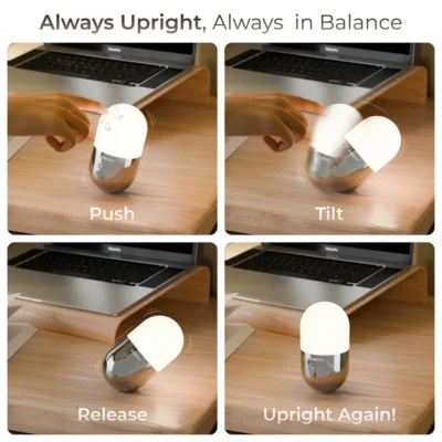 Buy Xech Zen Self-Balancing Lamp Fan in bulk for Corporate Gifting | Corporate Gyft