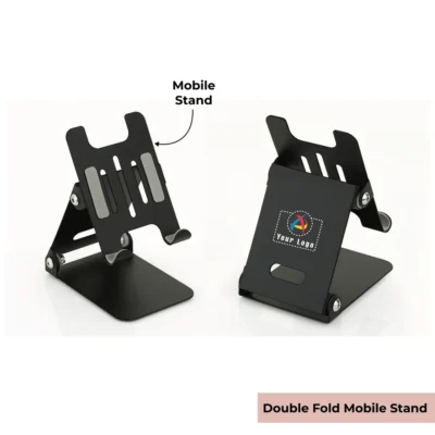 Buy Double Fold Mild Steel Phone Stand in bulk for Corporate Gifting | Corporate Gyft