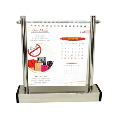 Buy Stainless Steel Jula Calendar Stand in bulk for Corporate Gifting | Corporate Gyft