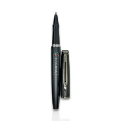 Buy Executive Black Roller Pen in bulk for Corporate Gifting | Corporate Gyft
