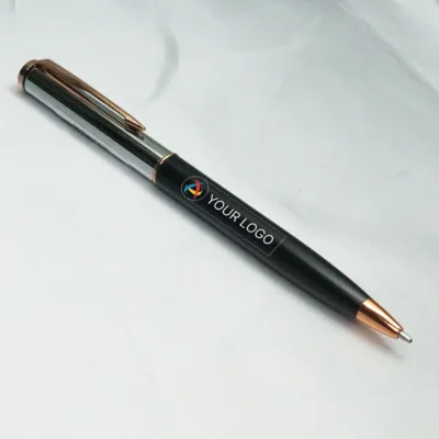 Buy Rose Gold Executive Ball Pen in bulk for Corporate Gifting | Corporate Gyft