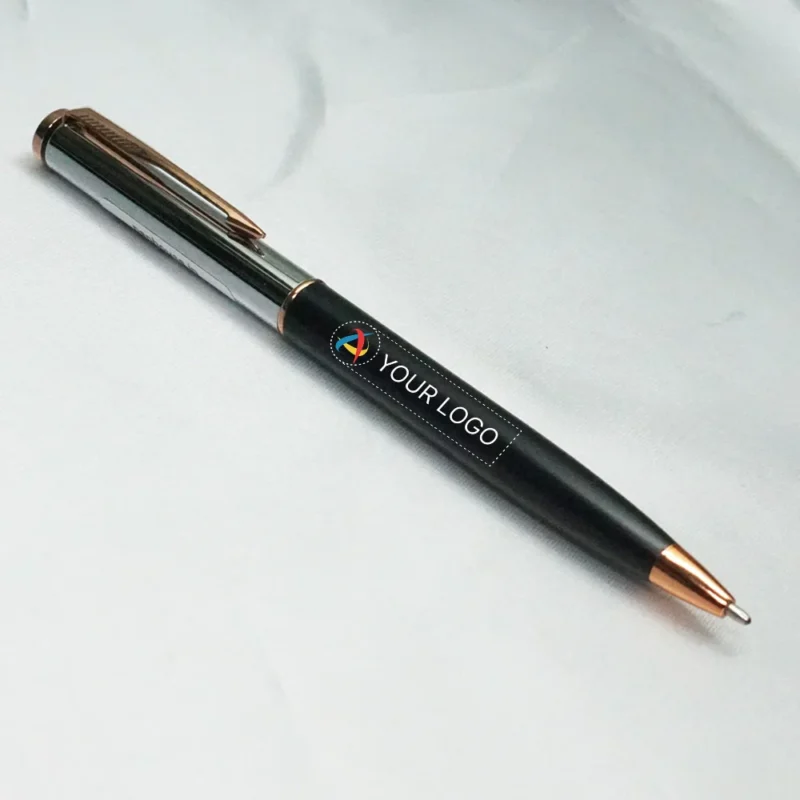 Buy Rose Gold Executive Ball Pen in bulk for Corporate Gifting | Corporate Gyft