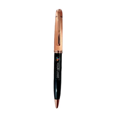 Buy Rose Gold Metallic Ball Pen in bulk for Corporate Gifting | Corporate Gyft